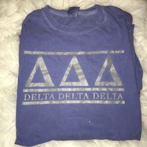 purple tri delta long sleeve